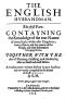 [Gutenberg 22973] • The English Husbandman / The First Part: Contayning the Knowledge of the true Nature of euery Soyle within this Kingdome: how to Plow it; and the manner of the Plough, and other Instruments